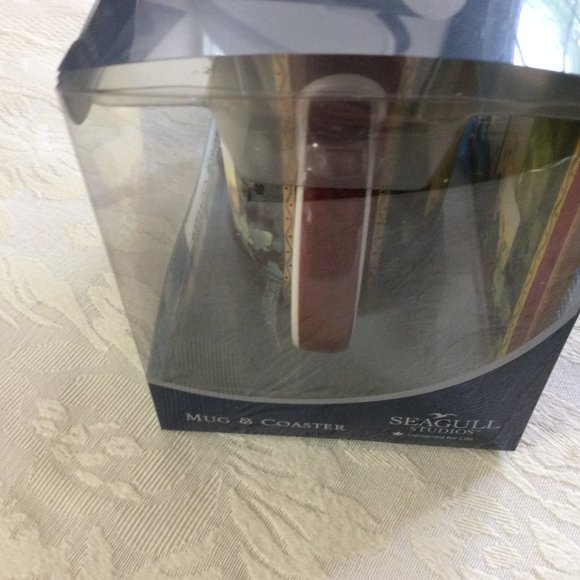 Mug and Coaster Set from Seagull Studios - Heavenly Lights - Picture 4 of 7